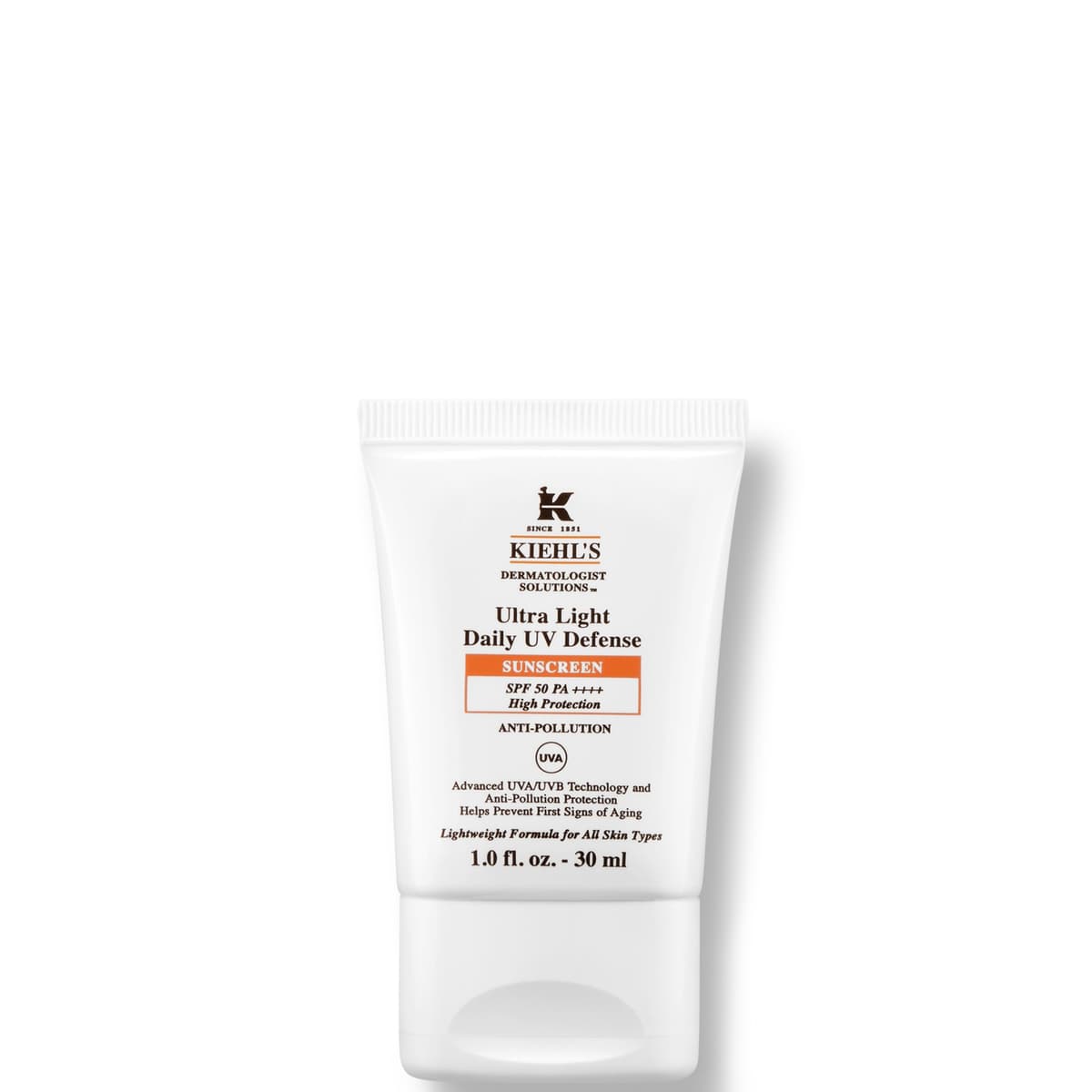 Kiehl's Ultra Light Daily UV Defense SPF 50 PA++++ (Various Sizes) - 30ml