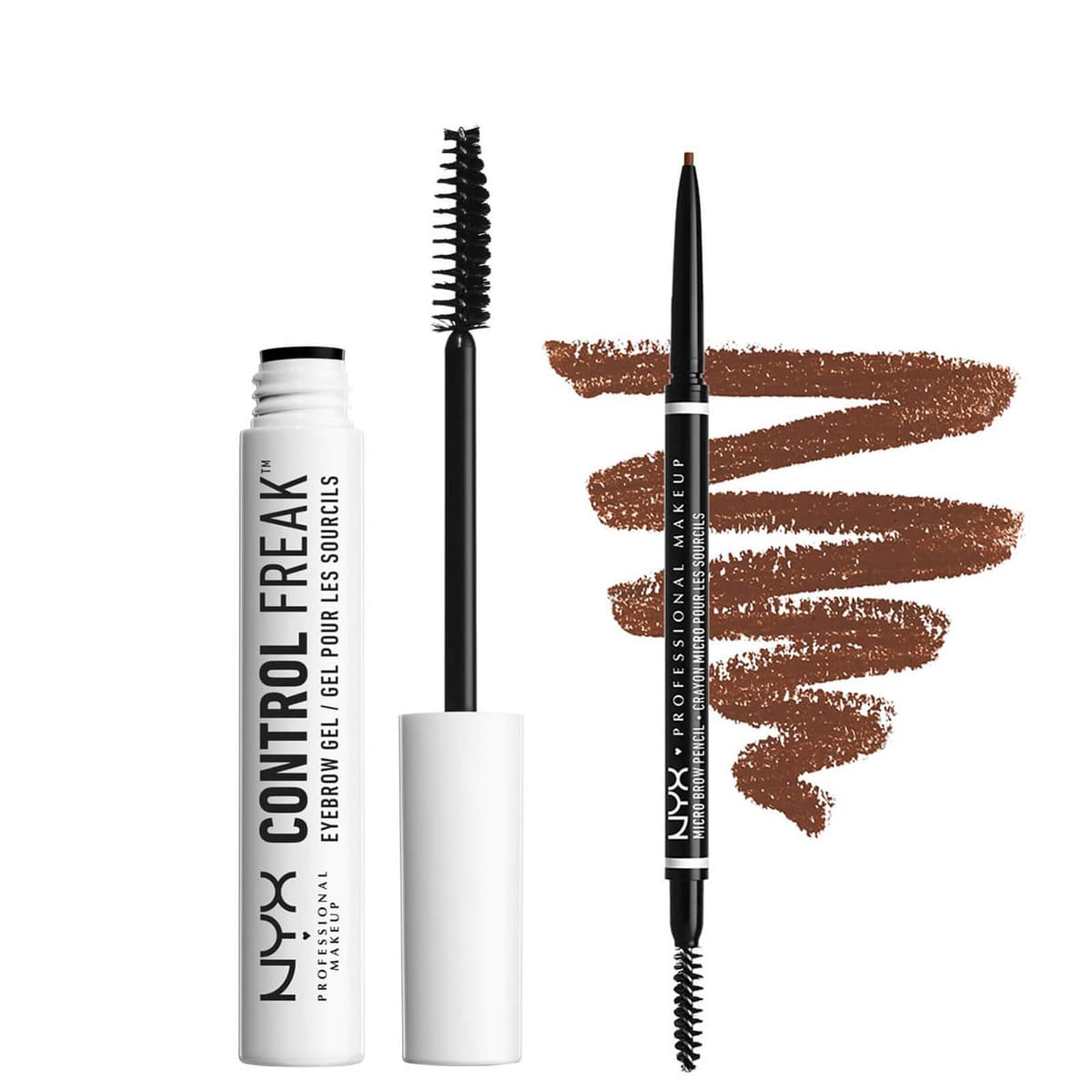 NYX Professional Makeup Tame and Define Brow Duo (Various Shades) - Espresso