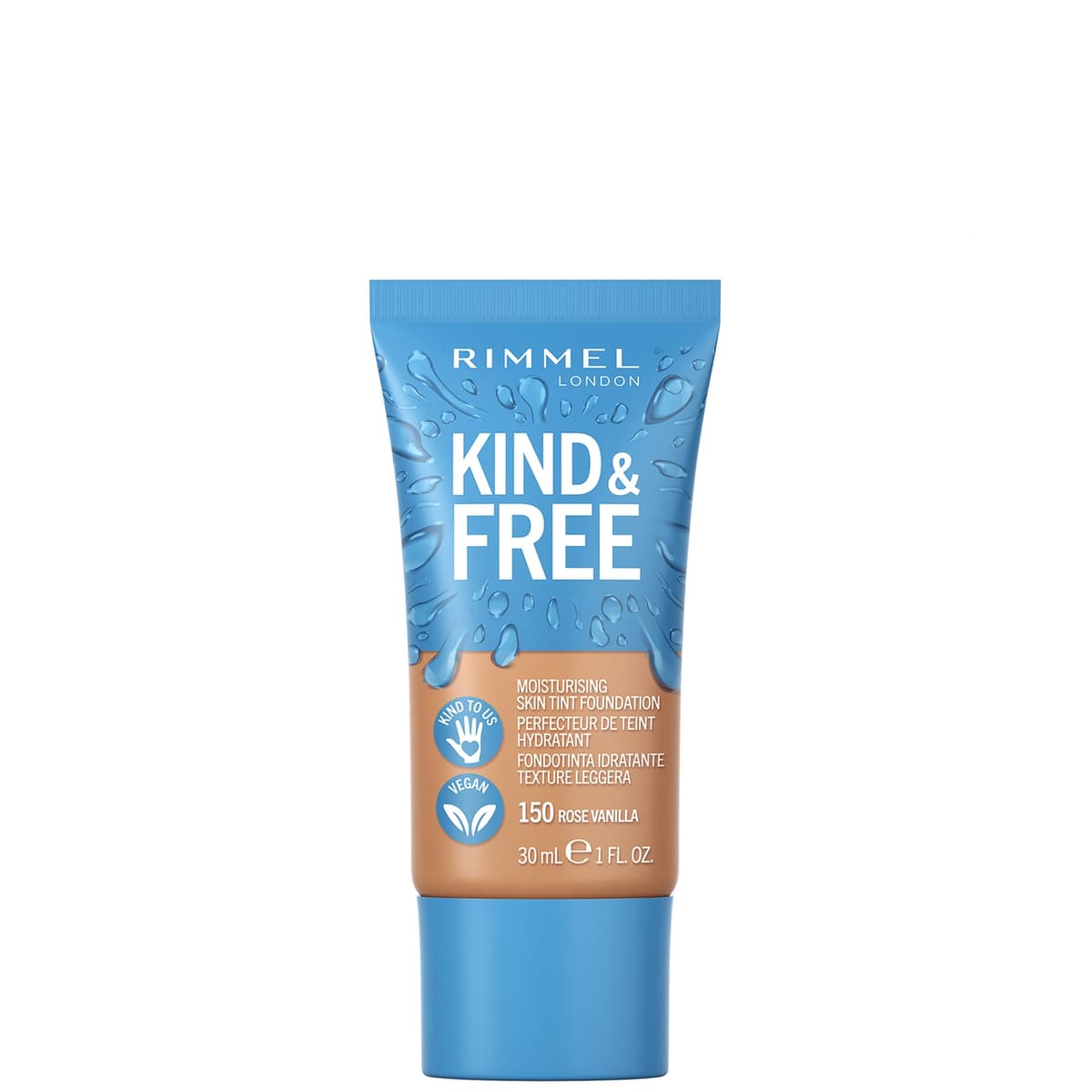 Rimmel London Kind & Free Skin Tint Foundation - Rose Vanilla
