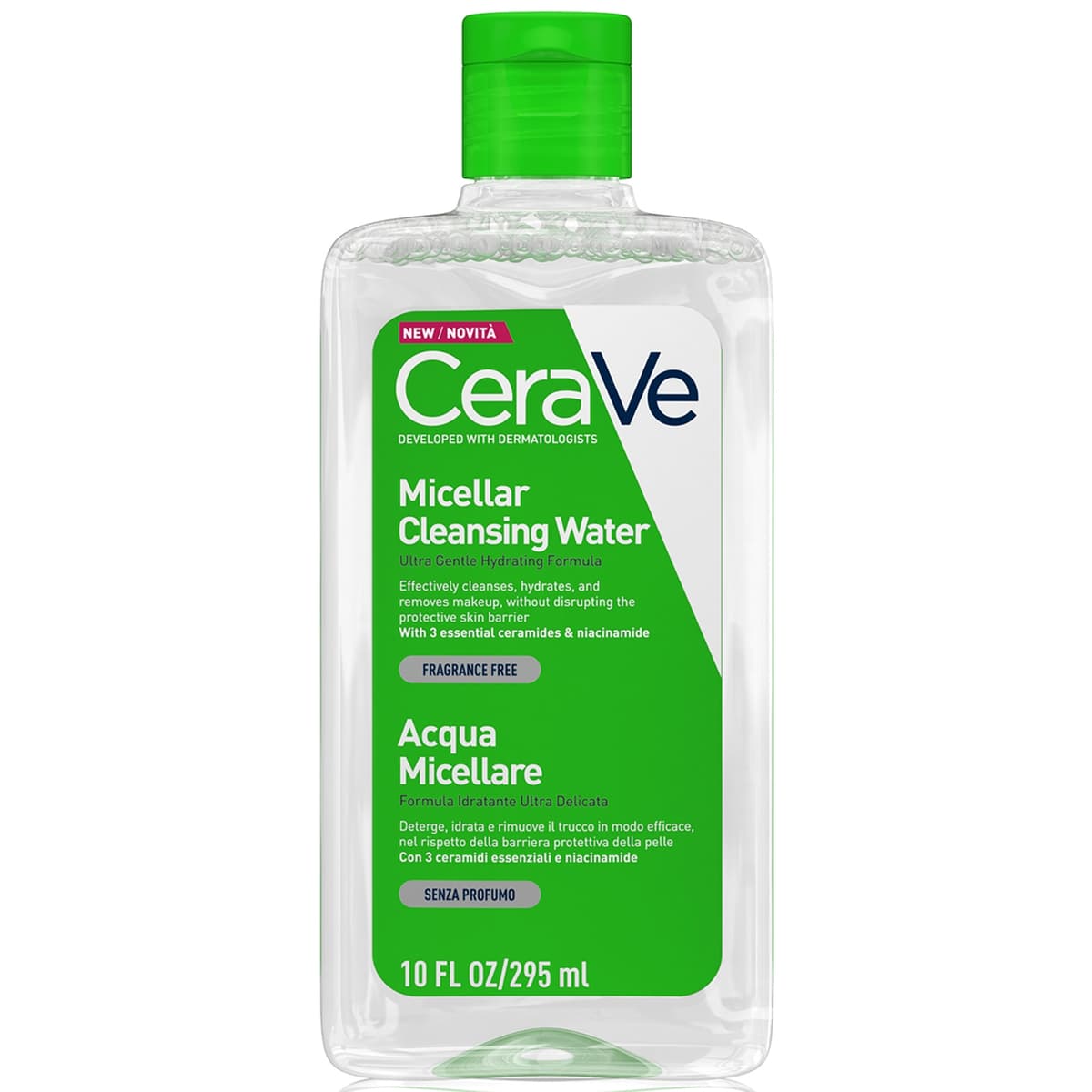 CeraVe Micellair Reinigingswater met Niacinamide & Ceramides voor Alle Huidtypes 295 ml