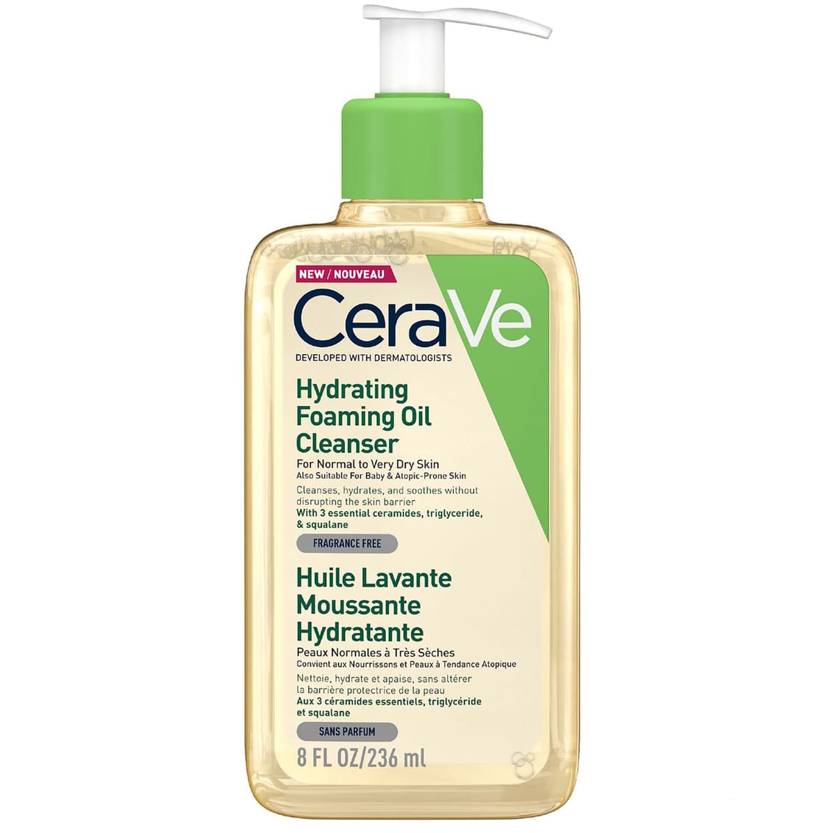 CeraVe Hydraterende Schuimende Oliecleanser 236 ml