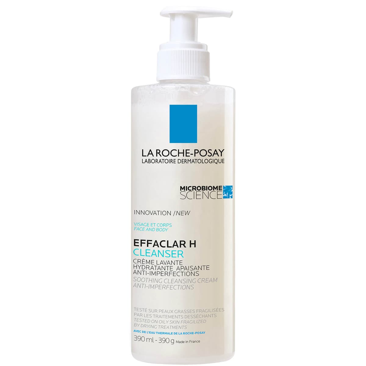 La Roche-Posay Effaclar H Cleansing Crème voor Gevoelige Oneffenhedengevoelige Huid 390 ml