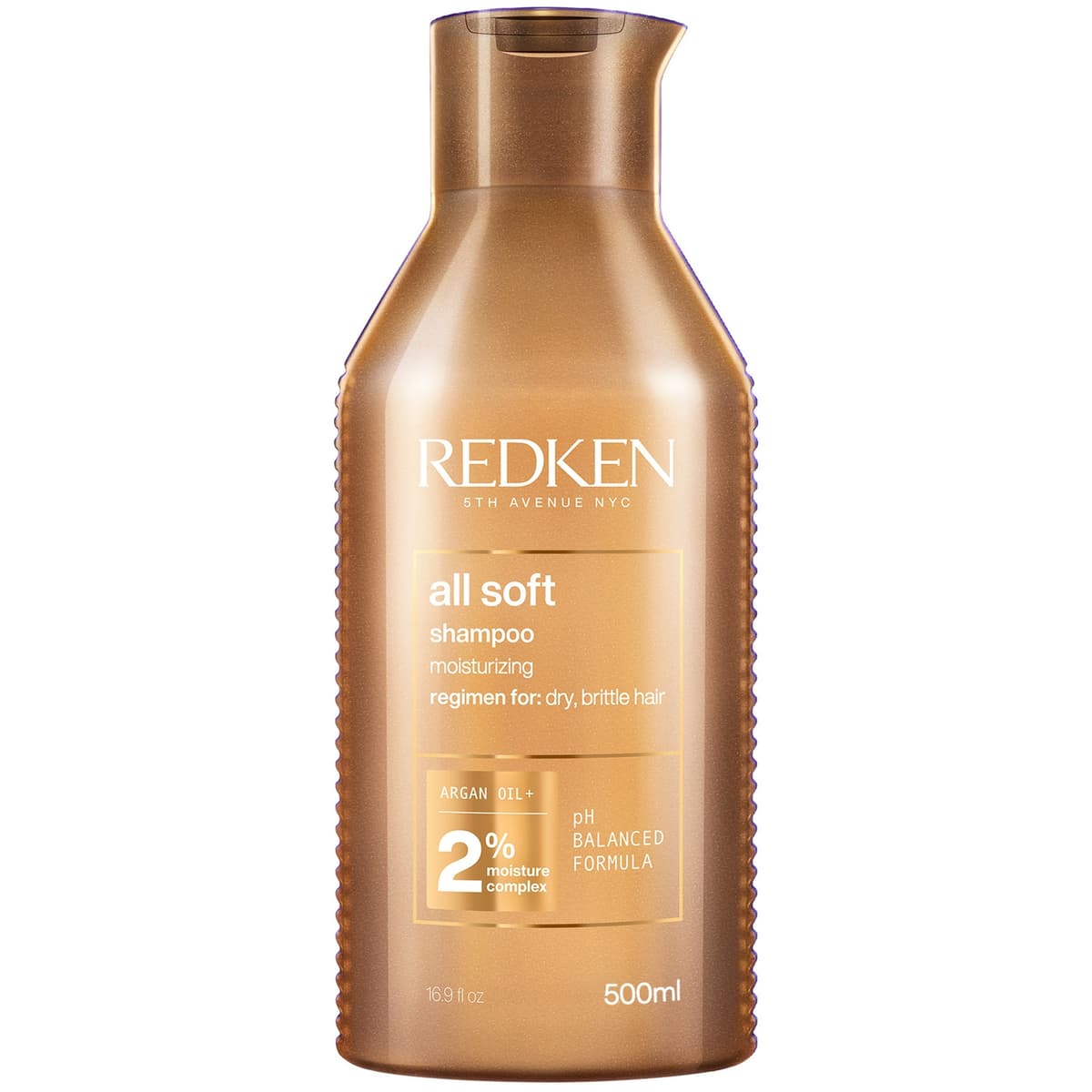 Redken All Soft Shampoo voor Droog en Kwetsbaar Haar 500 ml