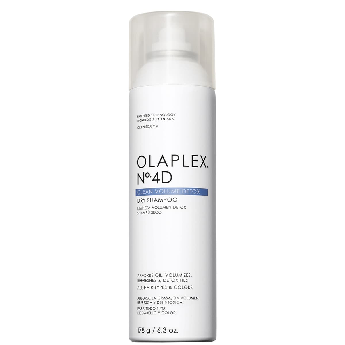 Olaplex No.4D Clean Volume Gewichtloze Olieabsorberende Detox Droogshampoo 250 ml