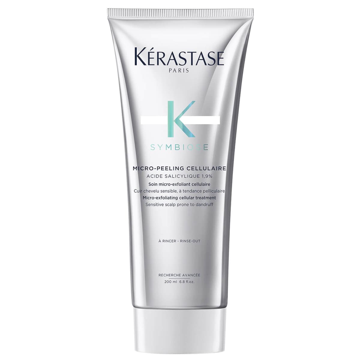 Kérastase Symbiose Micro-Exfoliërende Cellulaire Behandeling, voor Gevoelige Hoofdhuid die Gevoelig is voor Roos, 200 ml