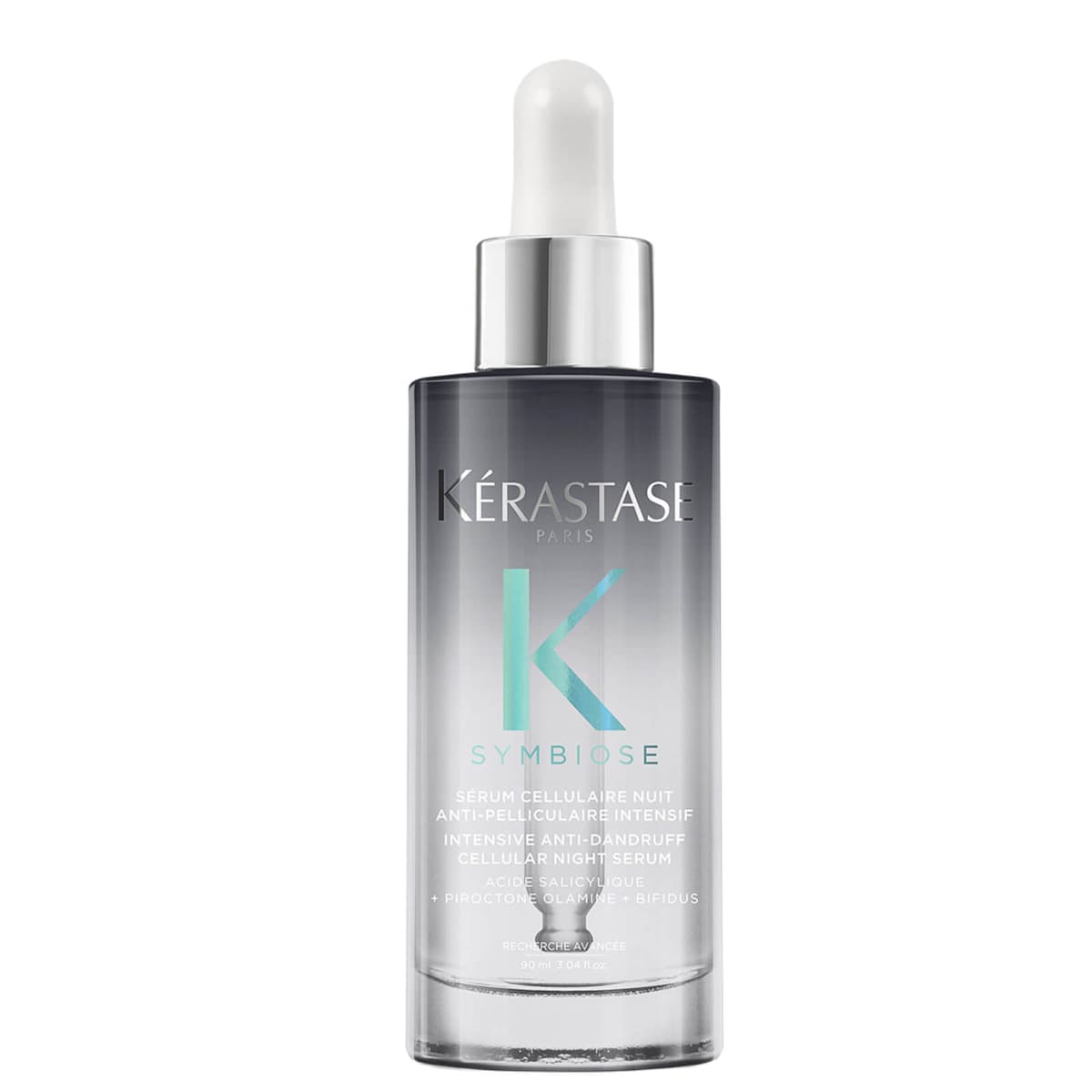Kérastase Symbiose Intensief Antiroos Cellulaire Nachtserum, voor Gevoelige Hoofdhuid die Gevoelig is voor Roos, 90 ml