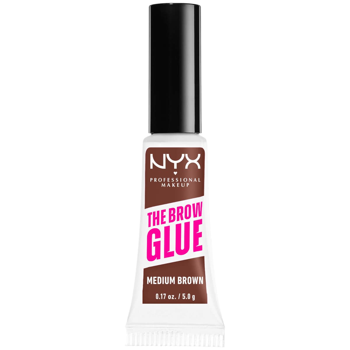 NYX Professional Makeup The Brow Glue Instant Styler 5g (Verschillende Tinten) - Medium Brown