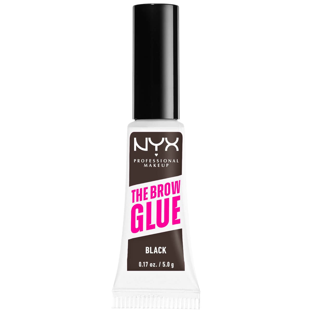 NYX Professional Makeup The Brow Glue Instant Styler 5g (Verschillende Tinten) - Black