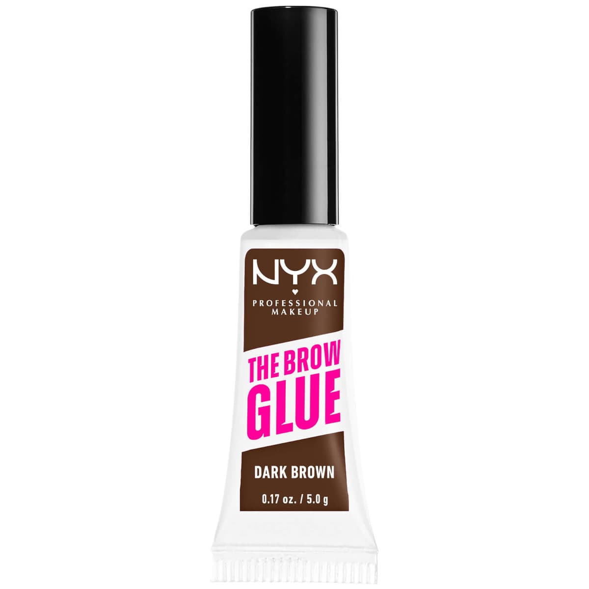 NYX Professional Makeup The Brow Glue Instant Styler 5g (Verschillende Tinten) - Dark Brown