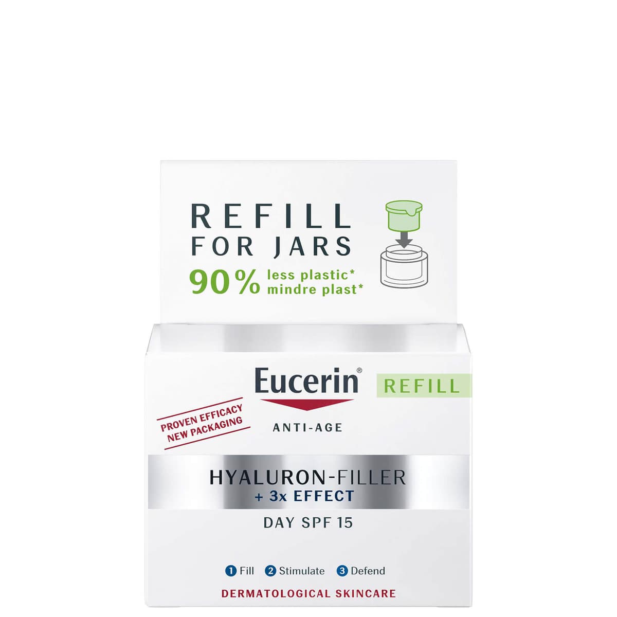 Eucerin Hyaluron-Filler Dagcrème SPF15 Navulverpakking 50 ml