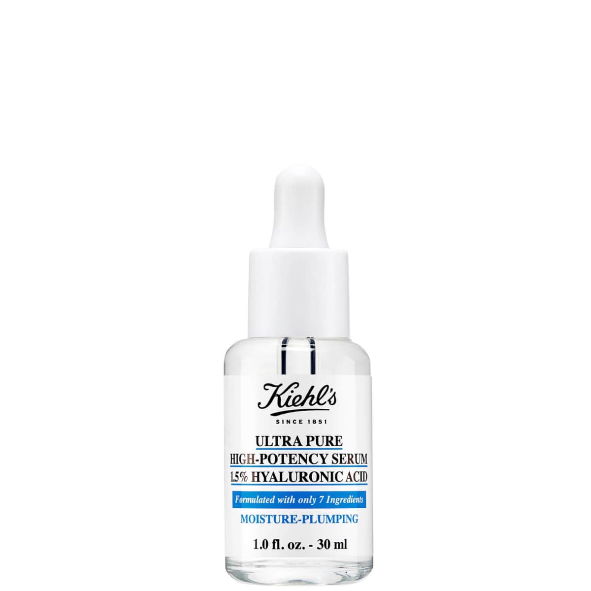 Kiehl's Ultra Pure 1,5% Hyaluronzuur met Vocht Verstevigend Serum met Hoge Werking 30 ml