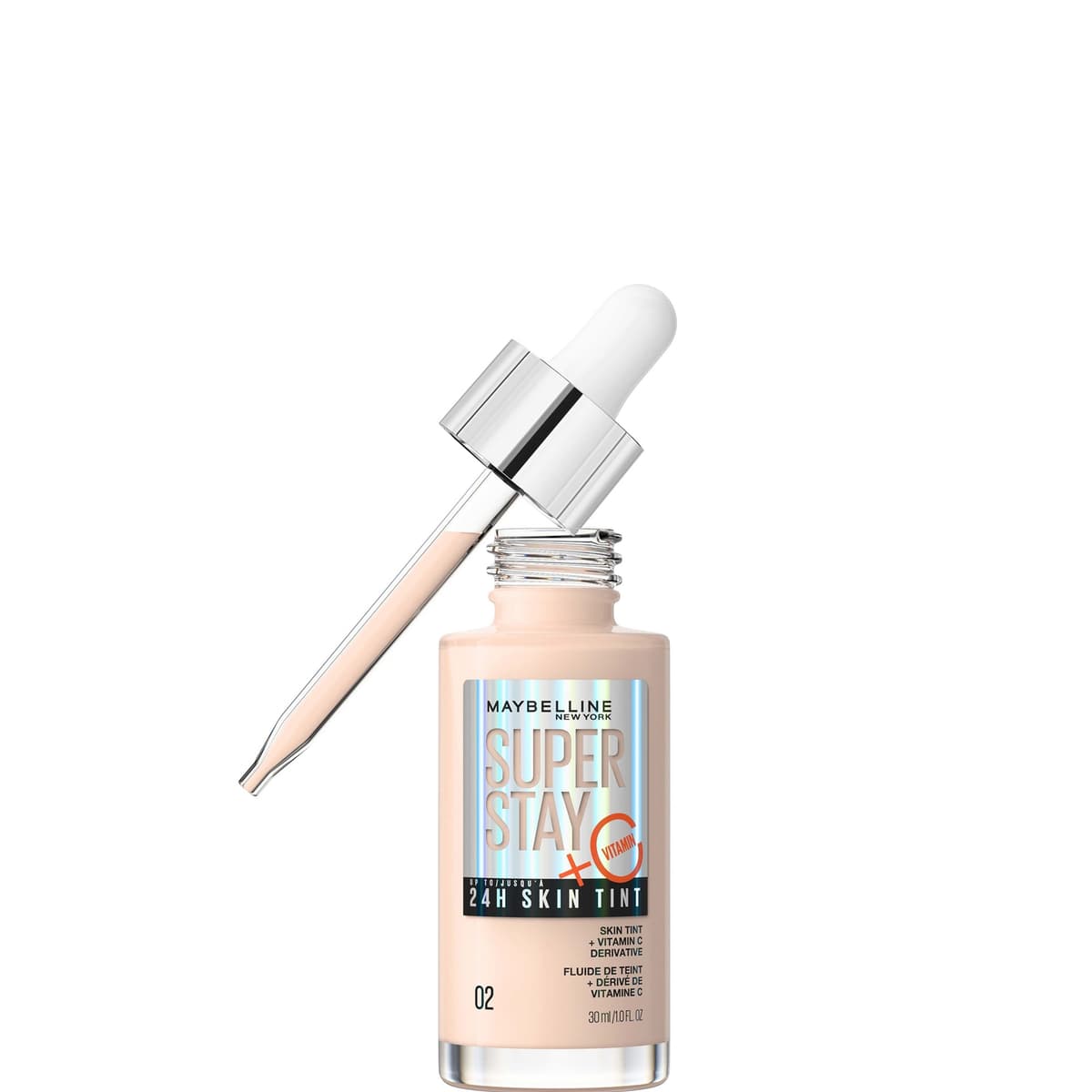 Maybelline Super Stay up to 24H Skin Tint Foundation + Vitamin C 30ml (Various Shades) - 2
