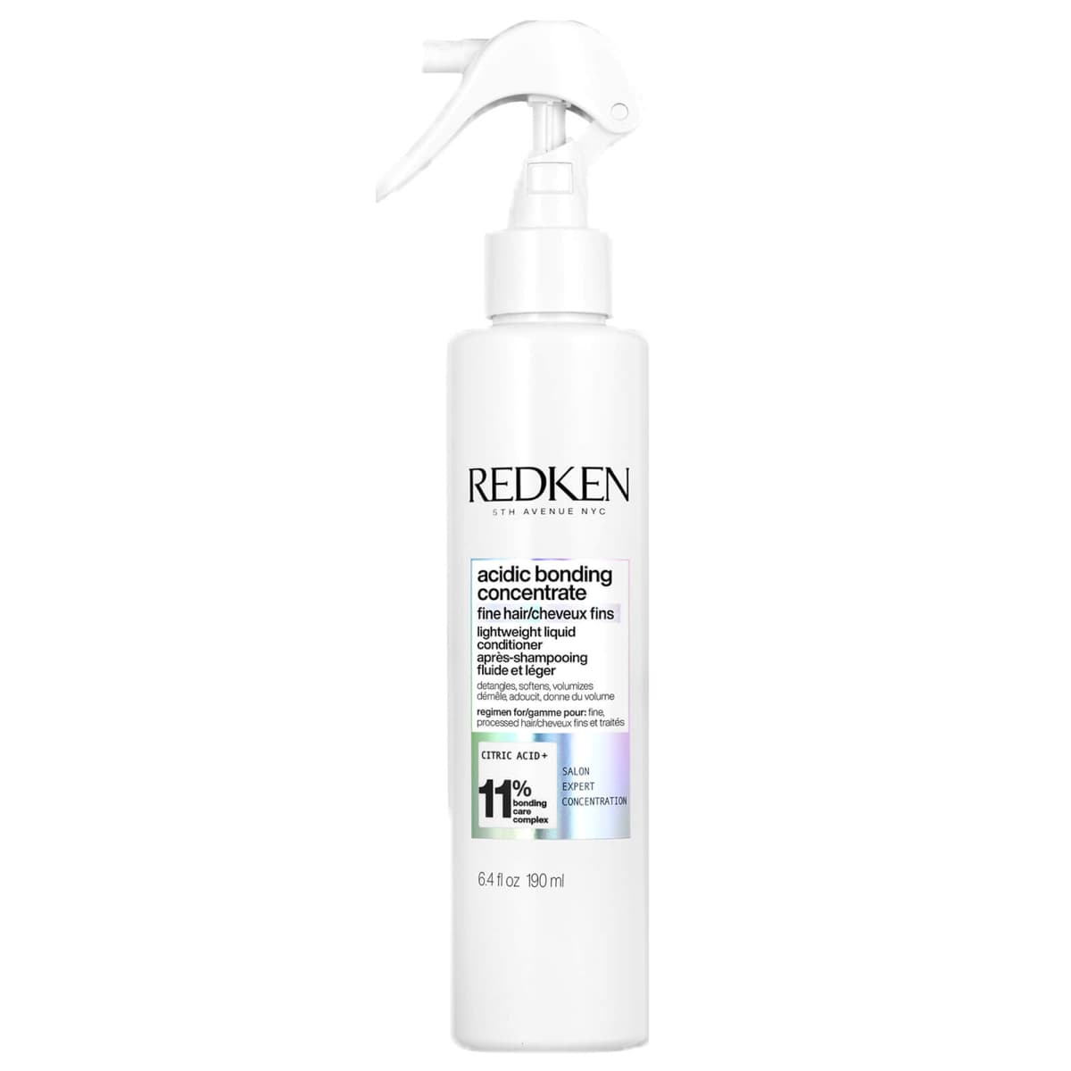 Redken Acidic Bonding Concentraat Lichtgewicht Vloeibare Conditioner voor Fijn Haar 190 ml