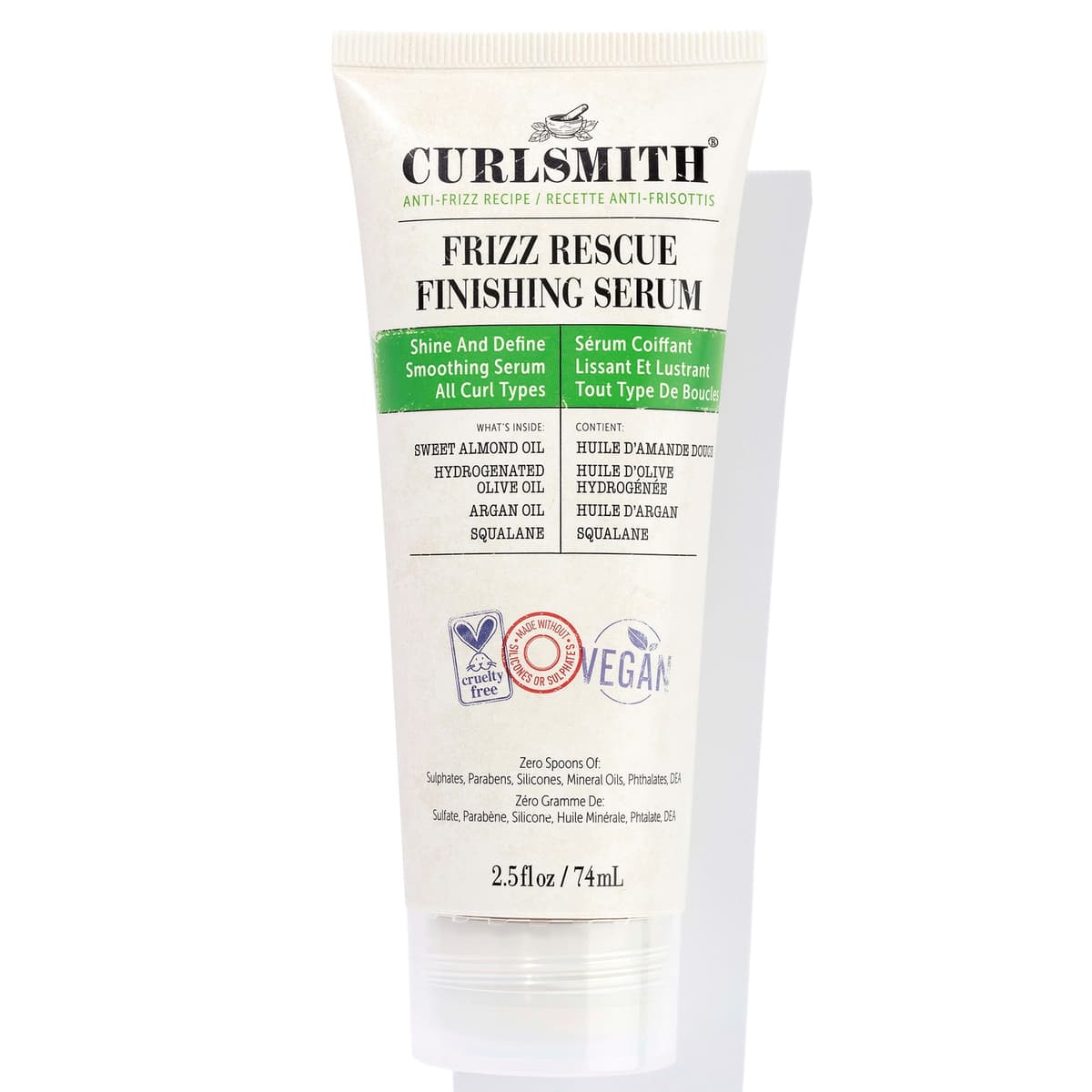 Curlsmith Frizz Rescue Finishing Serum Standaardformaat 71 ml