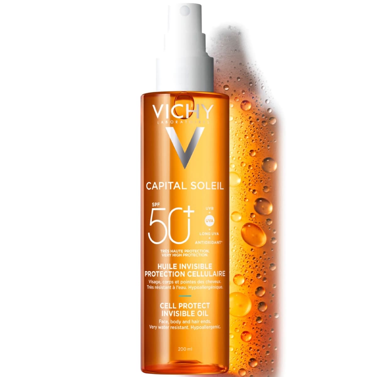 Vichy Capital Soleil Celbeschermende Olie SPF 50 200 ml