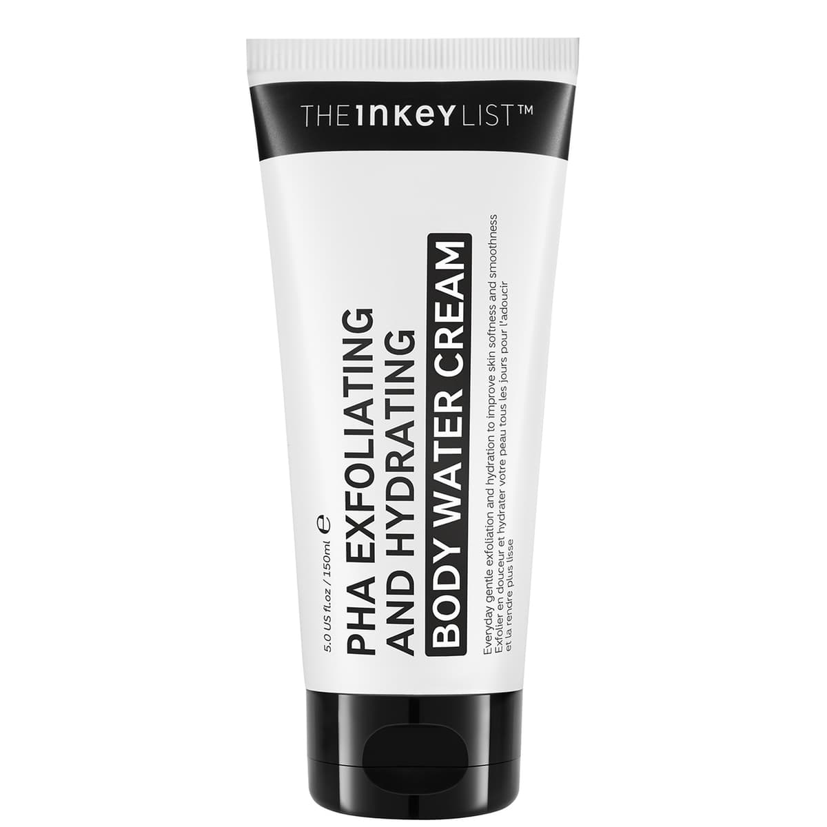 The INKEY List PHA Exfoliërende en Hydraterende Lichaamswatercrème 150 ml