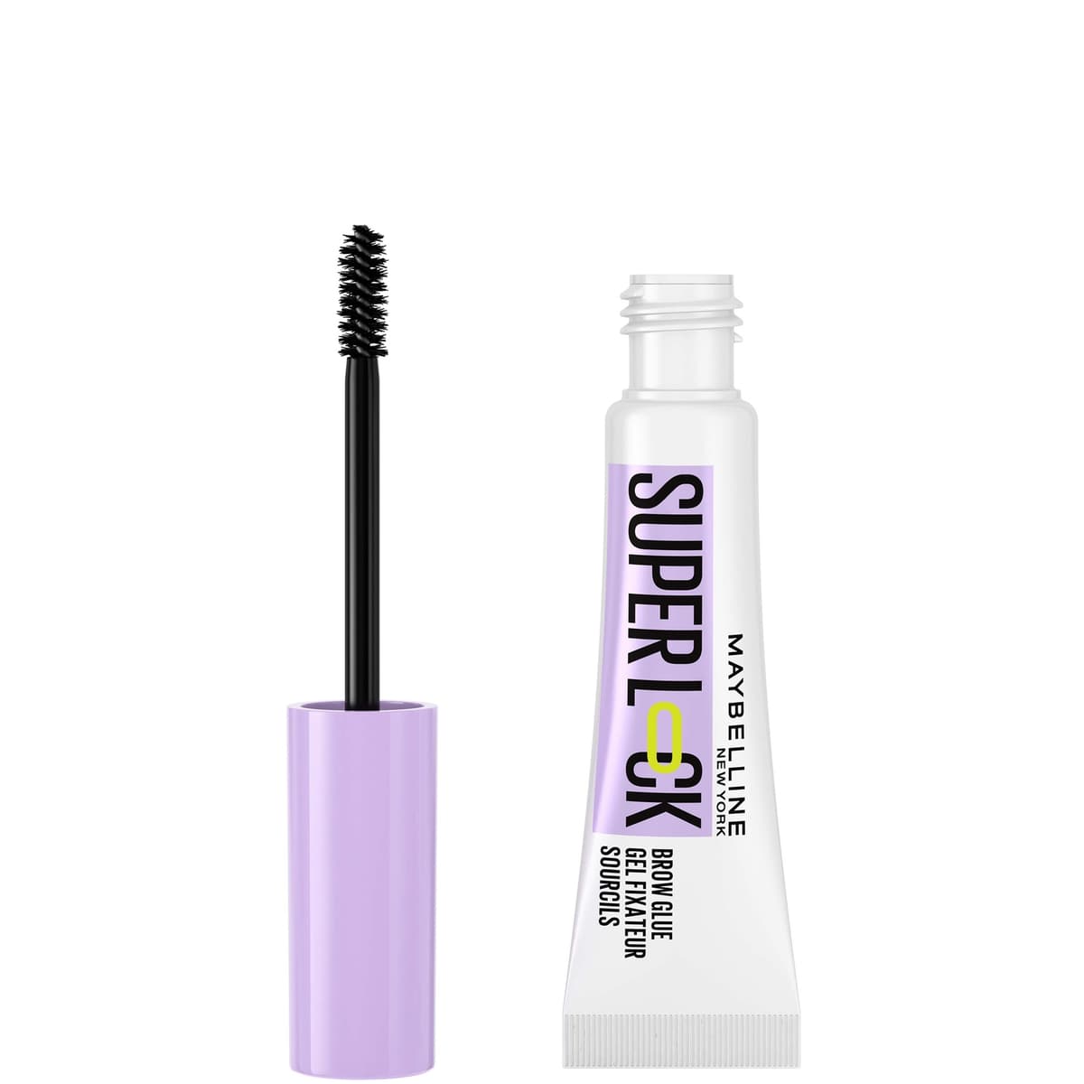 Maybelline Superlock Brow Glue Zweetbestendig, Langhoudend, 24H 8ml - Transparant