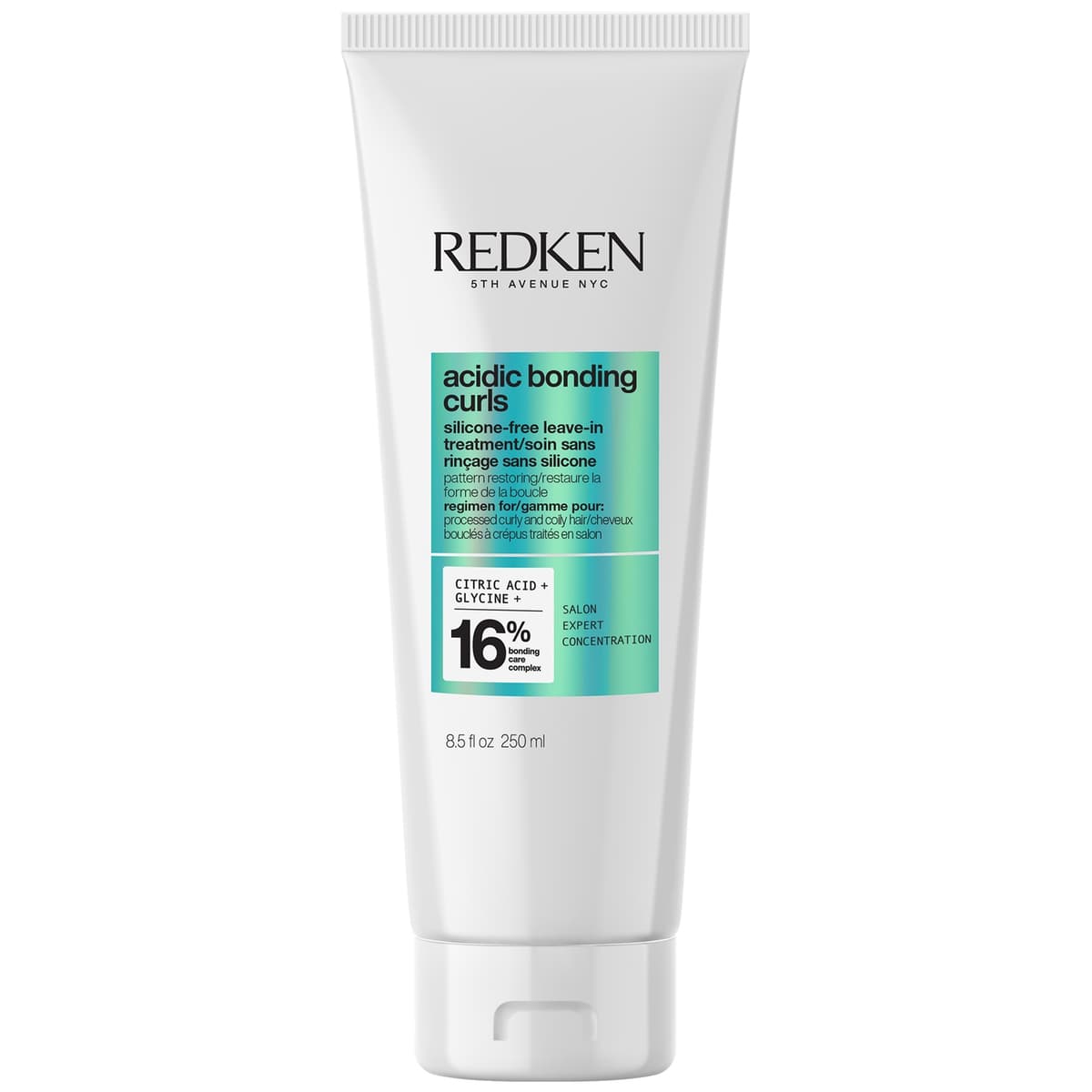 Redken Acidic Bonding Concentraat Curls Siliconenvrije Leave-in Haarbehandeling voor Beschadigde Krullen en Kroeshaar 250 ml