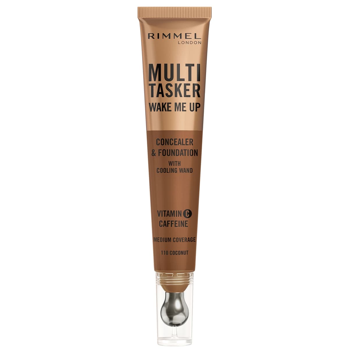 Rimmel Multi-Tasker Wake Me Up Foundation en Concealer 20 ml (Verschillende Tinten) - 110 Warm Coconut