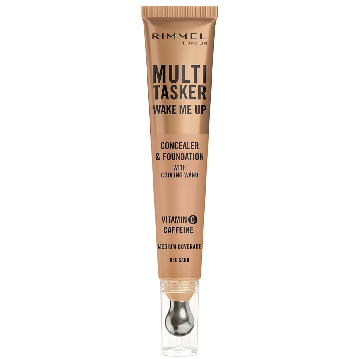 Rimmel Multi-Tasker Wake Me Up Foundation en Concealer 20 ml (Verschillende Tinten) - 050 Sand