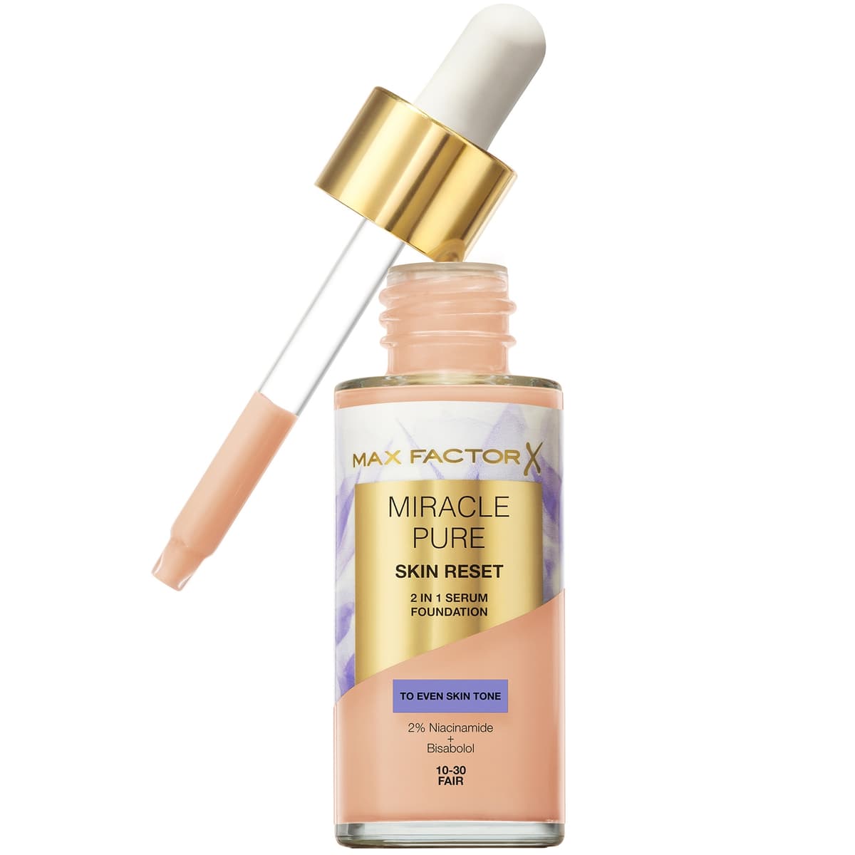 Max Factor Pure Skin Revival Serumfoundation 30 ml (Verschillende Tinten) - 10-30 Fair