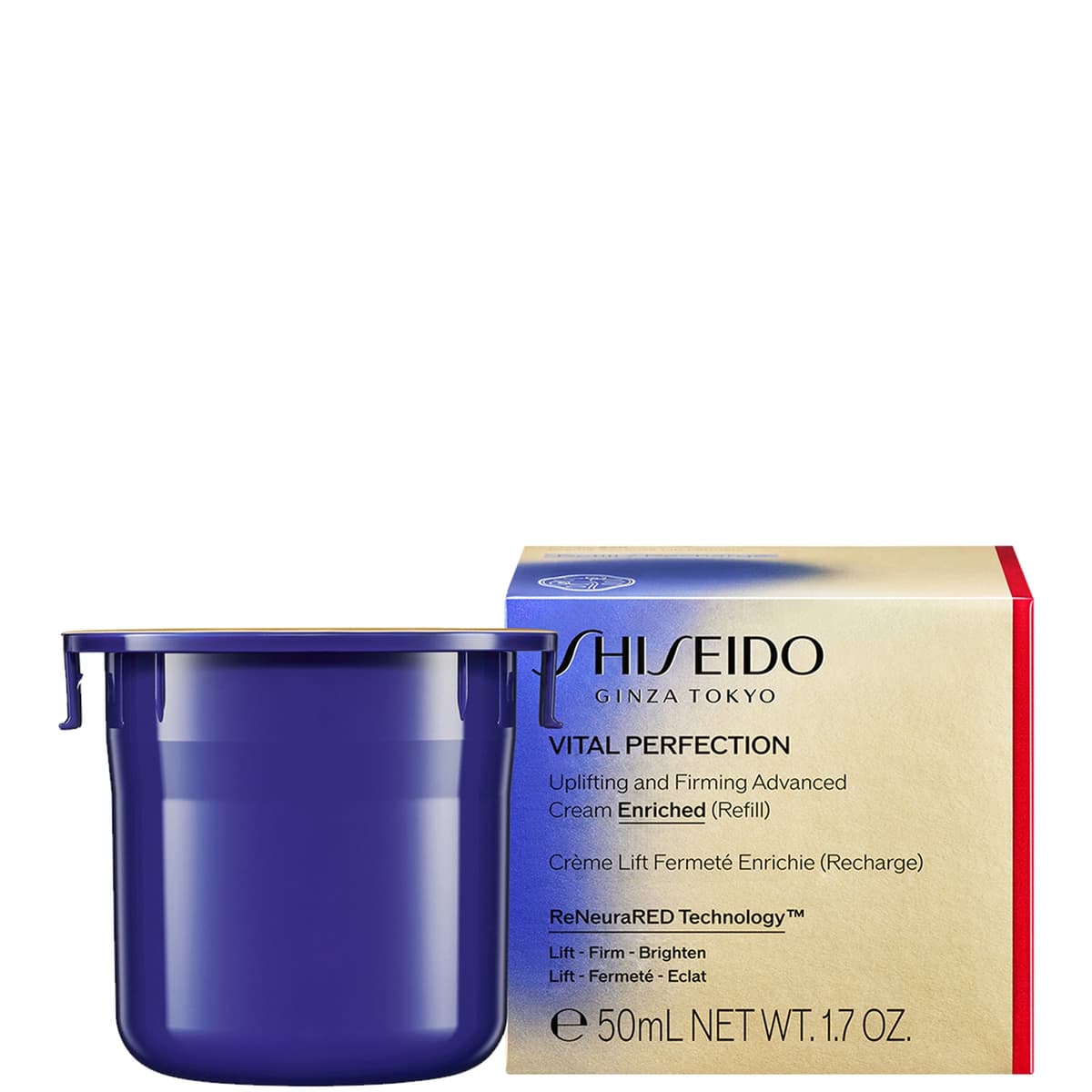 Shiseido Vital Perfection Uplifting and Firming Advanced Cream Enriched Refill 50ml