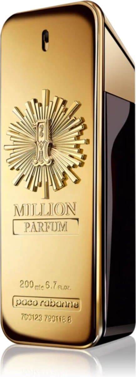 Paco Rabanne 1 Million 200 ml - Parfum Spray - Voor Heren