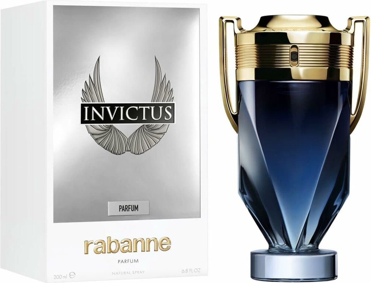 Paco Rabanne Invictus Parfum - Houtachtig parfum voor heren - 200 ml