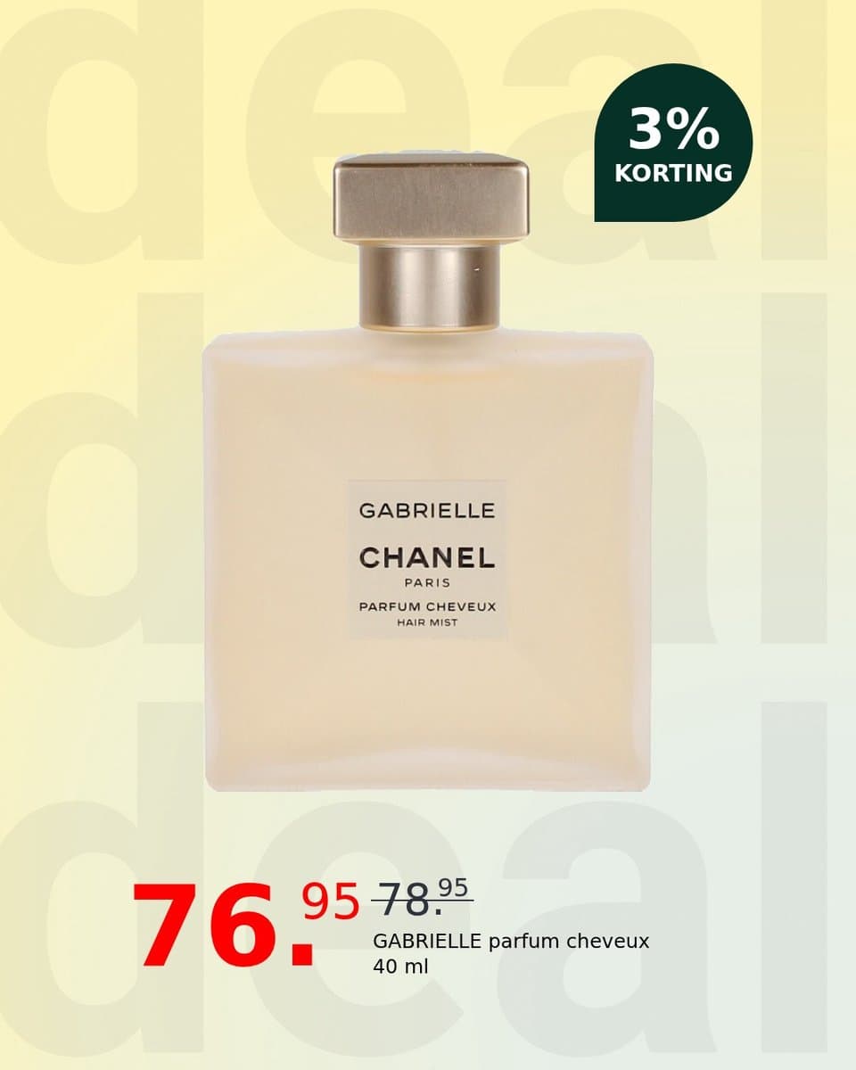 Damesparfum Gabrielle Hair Mist Chanel EDP (40 ml)